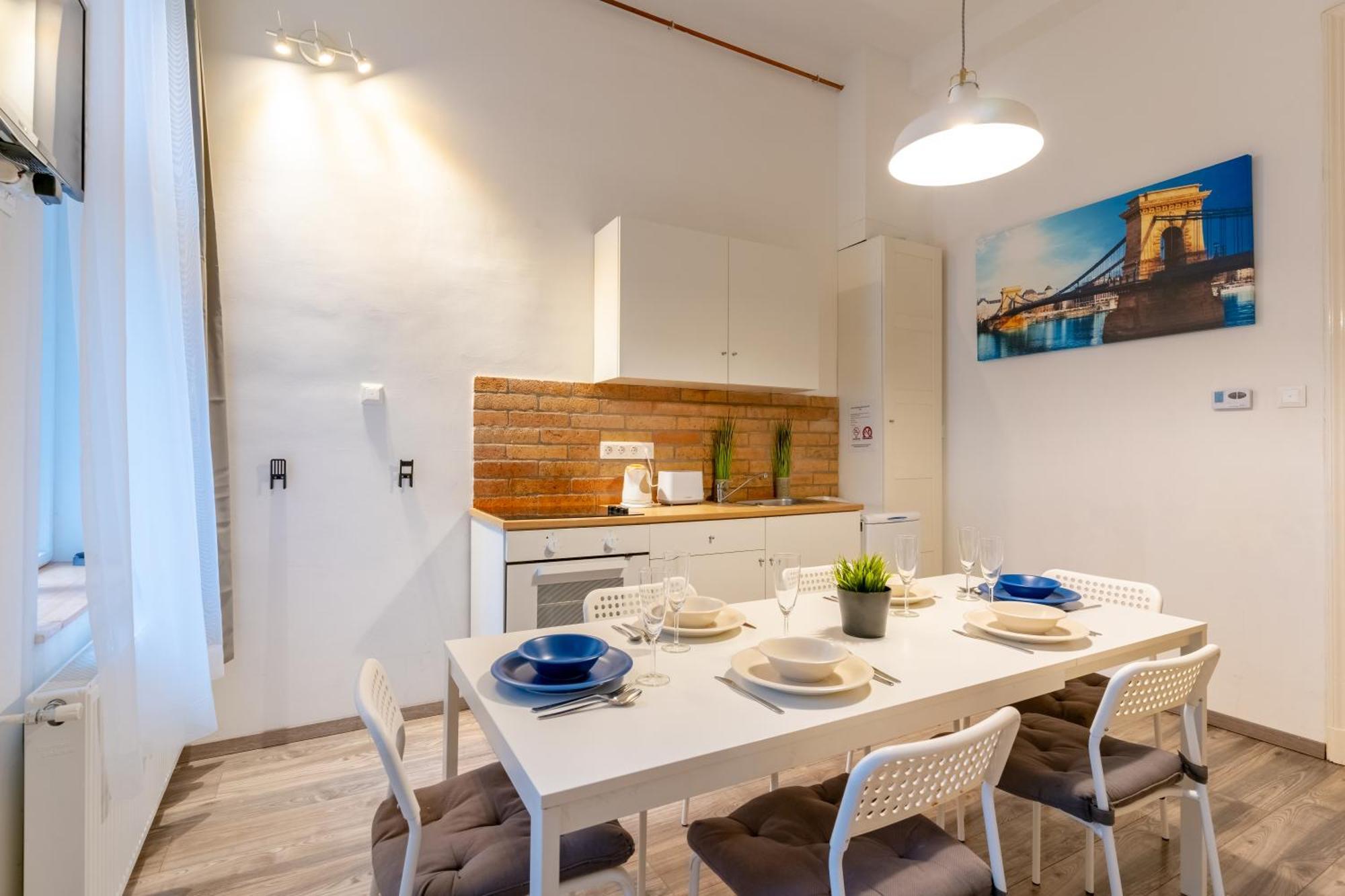 Wave - 3 Bedroom Apt In Center Budapest Eksteriør bilde