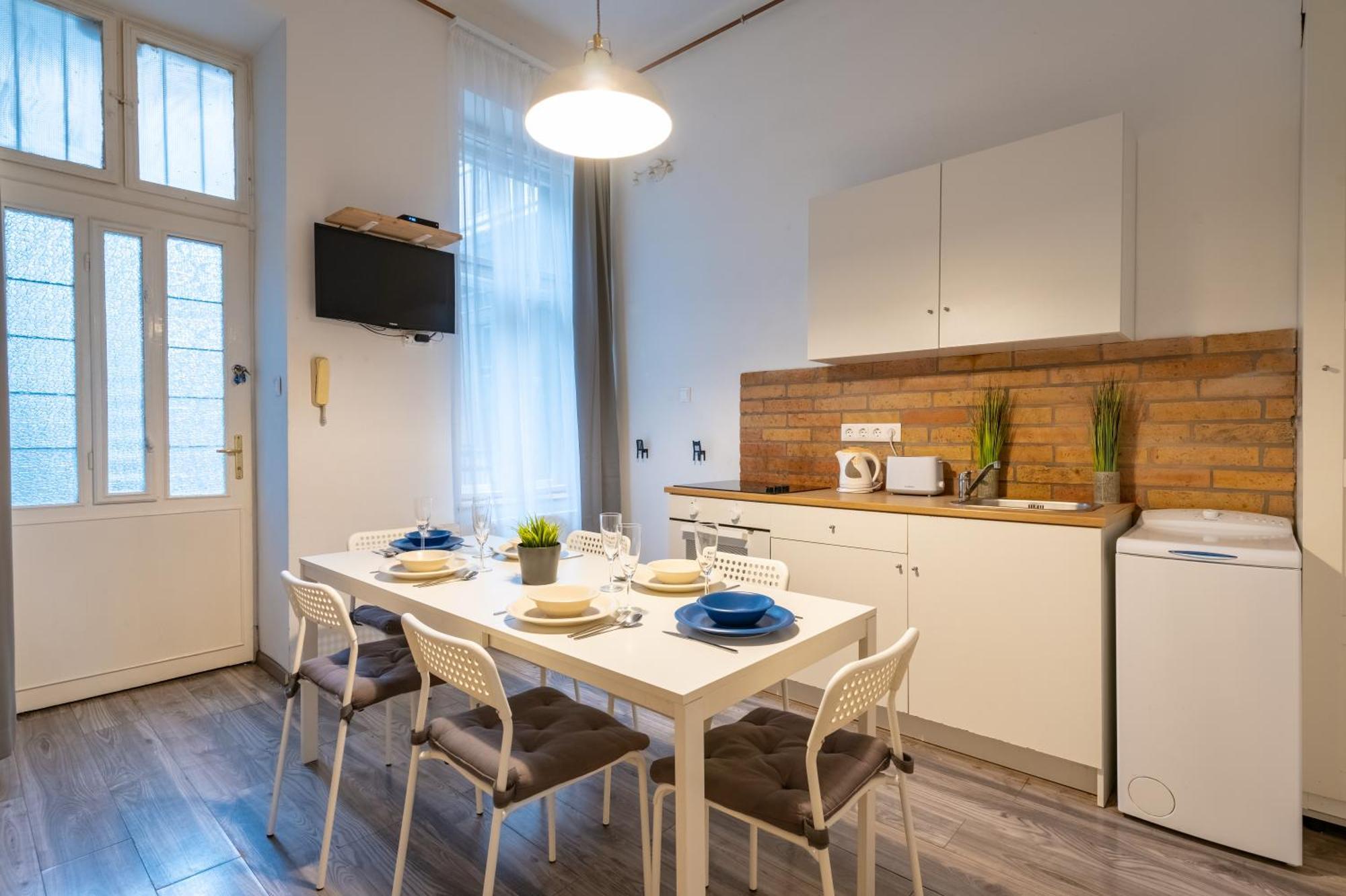 Wave - 3 Bedroom Apt In Center Budapest Eksteriør bilde